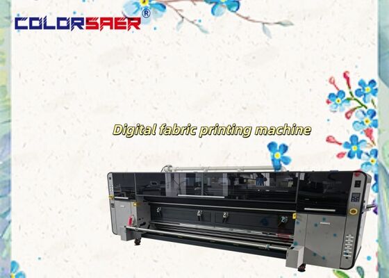 SAER Color 4 e 8 pezzi I3200A1 Testina di stampa 3,2 m Macchina da stampa per bandiere digitali a getto d'inchiostro ad alta resa pubblicitaria all-in-one