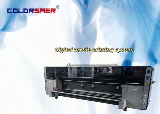 Prezzo di fabbrica sistema di stampa digitale di tessuti premium roll to roll o direct out plotter tessile con CMYK & CYMKGRBK