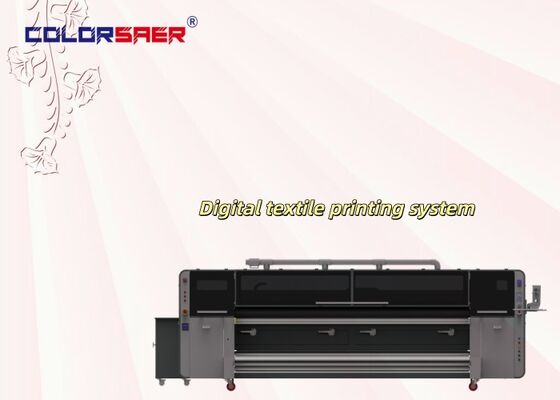 Stampante per tessuti CSR3200 a getto d'inchiostro digitale di grande formato di fascia alta da 3,2 m con testina di stampa KJ4B-QL