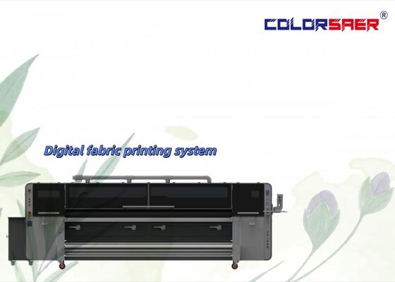 Stampante tessile digitale con testina di stampa KJ4B-QL di grado industriale da 126 pollici di grande formato per tessuti di cotone e poliestere