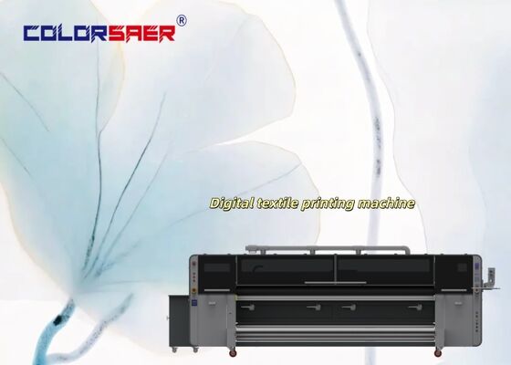 SAER Industrial Grade 4 pcs KJ4B-QL Print Head Sistema di stampa tessile a grande formato con inchiostro a sublimazione e pigmento