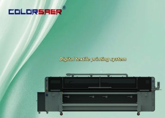 SAER Industrial Grade 4 pcs KJ4B-QL Print Head Sistema di stampa tessile a grande formato con inchiostro a sublimazione e pigmento