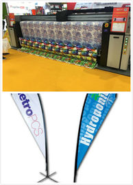 Sublimazione della stampatrice del tessuto di Digital di media della testa di EPSON per l'insegna della bandiera
