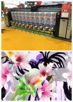 Stampante capa di ampio formato della stampatrice di sublimazione del tessuto della tintura del tracciatore per la bandiera