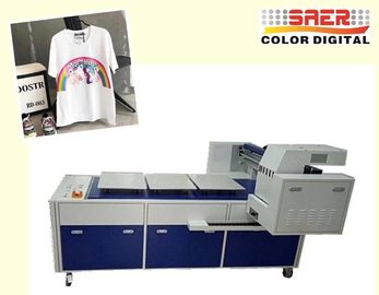 Stampatrice ad alta velocità della maglietta/stampatrice a base piatta di Digital con 8 teste di Ricoh