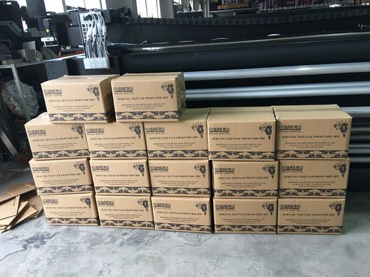 Gli inchiostri da stampa di Digital della sublimazione dell'indumento lavano resistente per la posta all'aperto dell'interno