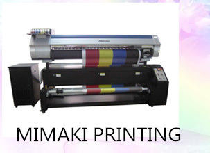 La larghezza massima dei materiali della stampante 1600mm del tessuto di Digital Mimaki si collega con il computer