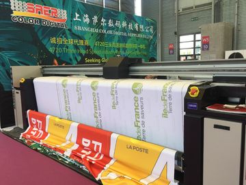 Precisione massima della macchina 1440 DPI di sublimazione della tintura della testa di Epson per la pubblicità all'aperto