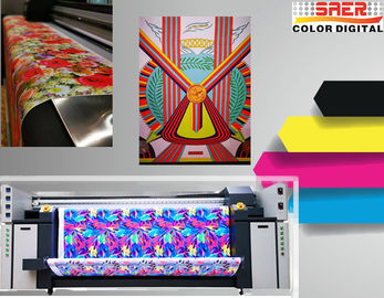 Macchina di stampaggio di tessuti di Digital di sublimazione per tessuto due pezzi di Epson DX5