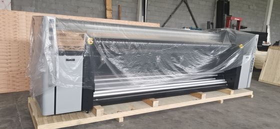 macchina di stampaggio di tessuti del getto di inchiostro della bandiera di spiaggia 3.5kw con la testa 4