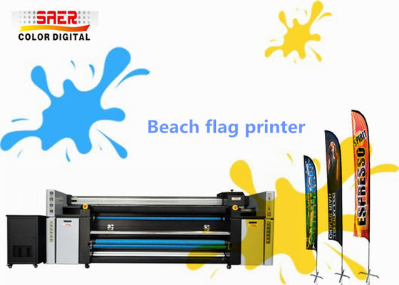 La stampante 1400dpi CMYK del tessuto della tenda della testa di stampa 4 colora il rifornimento continuo dell'inchiostro