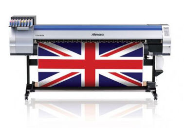 stampante del tessuto di Mimaki della bandiera di sublimazione di 1800mm con colore doppio della macchina CMYK del radiatore