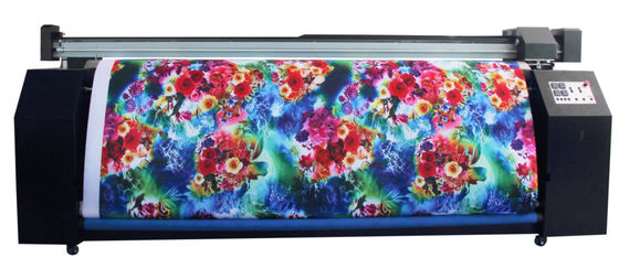 teste di stampa continue digitali del doppio della stampatrice di subimation di 3.2m