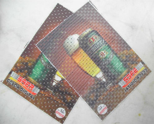 L'abitudine tricottata filo di ordito del foro del poliestere ha stampato il tessuto per usura di sport