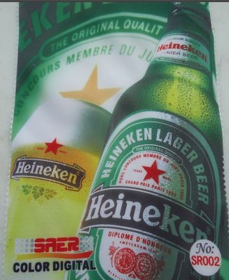 Tessuto diretto di stampa di Digital del raso di sublimazione di WhiteTextile della tintura per la fabbricazione della bandiera