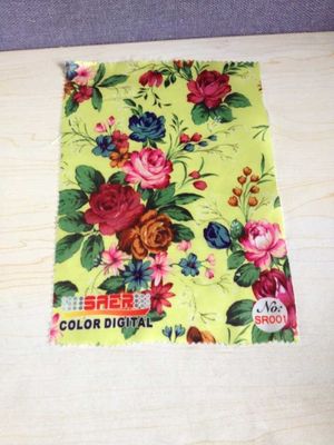 Resistente UV del raso di sublimazione del tessuto digitale impermeabile di stampa