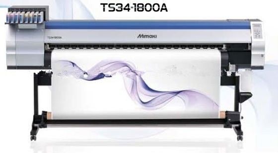 La macchina tessile di Mimaki TS34-1800 Per rotola sulla stampa del tessuto, stampatrice della bandiera
