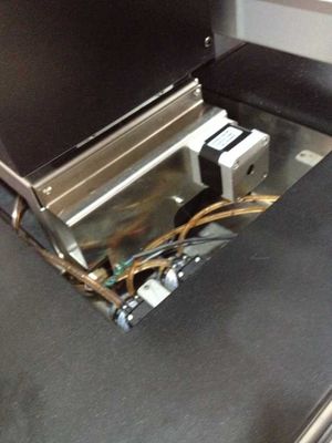 Tracciatore doppio del tessuto di ampio formato di CMYK nel giacimento della pubblicità