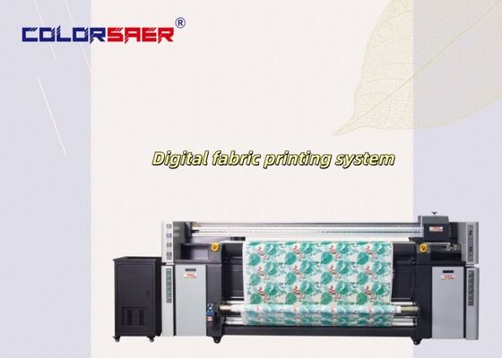 I3200 Stampatrici a getto d'inchiostro SAER Roll to Roll o Directly Out Curtain/Wallpaper/Umbrella/Tent/Flag Fabric Printing Machine