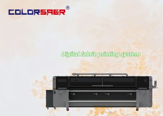 Stampante digitale a getto d'inchiostro SAER Company Industrial KJ48-QL Direct to Fabric con sistema a pressione negativa, garanzia 1 anno