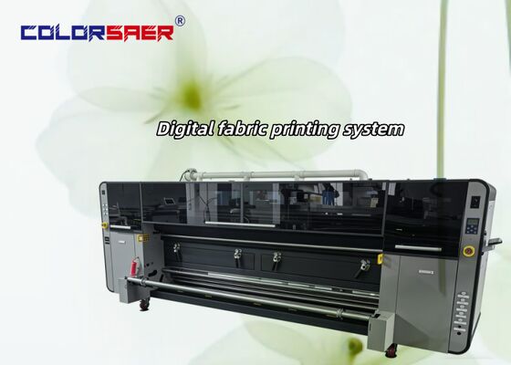 Nuovo modello 4 & 8pcs Testa di stampa I3200 A1 Roll To Roll Digital Textile Printer per tessuti di cotone e poliestere