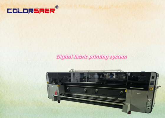 Sistema di stampa tessile a getto d'inchiostro roll-to-roll multi-specifica del produttore CSR3200 Plotter per tessuti con inchiostro pigmentato e sublimatico