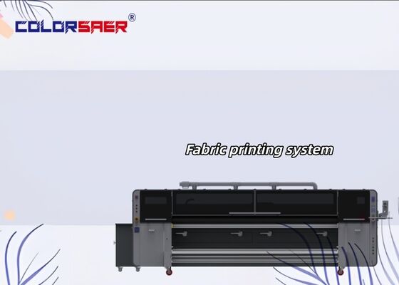 Stampatrice digitale multi-colore di tessuti con unità di riscaldamento a infrarossi lontano All-in-one Machine Textile Plotter
