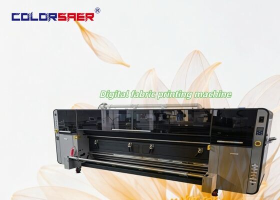 Affidabile CYMK/4 colori Sistema di stampa digitale di tessuti in poliestere CMYKGRBK/8 colori Plotter tessile
