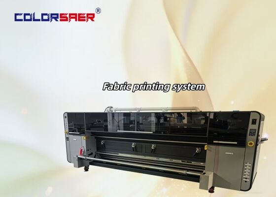 3.2 Metri Stampa diretta su tessuto con testina I3200A1 Sistema di stampa tessile inkjet con inchiostro a pigmento e sublimazione