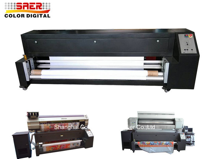 stampatrice di fissazione di colore del tessuto della macchina di sublimazione di calore di potere 4KW 0