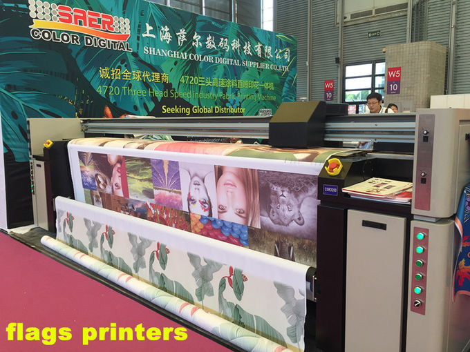 Rotolo di Digital per rotolare stampa delle bandiere delle stampanti della testina di stampa della stampante 4720 del tessuto delle teste di Epson 3