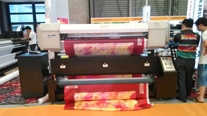 la stampatrice della testa di Epson Dx5 della stampante della sublimazione di 1.6m Mutoh con gli inchiostri stampa 2